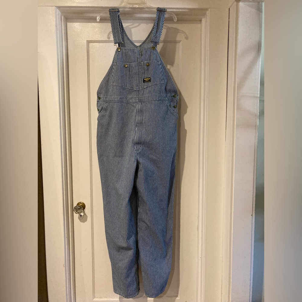 OshKosh B’gosh Striped Overalls